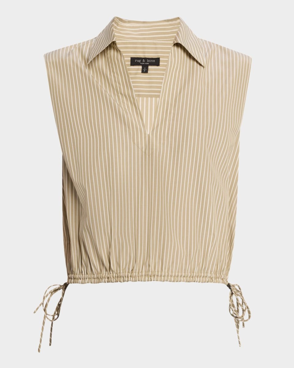 Fiona Stripe Sleeveless Top